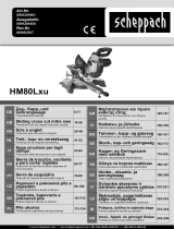 Scheppach HM80Lxu Používateľská príručka