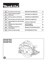 Makita DHS782 Používateľská príručka