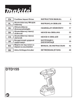 Makita DTD155 Používateľská príručka