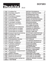 Makita DCF203 Cordless Používateľská príručka