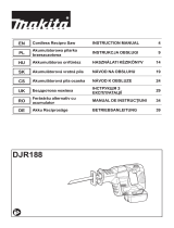 Makita DJR188 Používateľská príručka