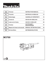 Makita M3700 Používateľská príručka