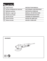 Makita SA5040C Používateľská príručka