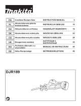 Makita DJR189 Používateľská príručka