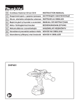 Makita DHP481ZJ Používateľská príručka