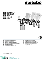 Metabo FSP 600 Používateľská príručka