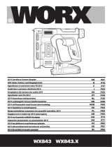 Worx WX843 Používateľská príručka
