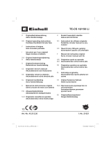 EINHELL TE-CS 18-150 Li Používateľská príručka