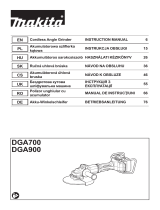 Makita DGA700 Používateľská príručka