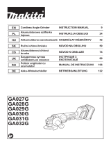 Makita GA027G Používateľská príručka