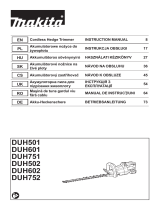 Makita DUH502 Používateľská príručka