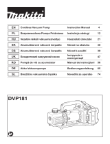 Makita DVP181 Používateľská príručka