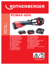 Rothenberger ROMAX 4000 Používateľská príručka