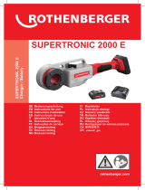 Rothenberger Supertronic 2000 E Používateľská príručka
