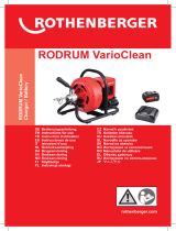 Rothenberger RODRUM VarioClean Používateľská príručka