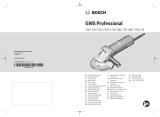 Bosch GWS 750 S Používateľská príručka