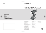 Bosch GDS 18V-400 Používateľská príručka