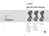 Bosch GDX 18V-200 Používateľská príručka