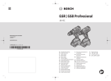 Bosch 18V-EC GSR, GSB Professional Cordless Drill Driver Používateľská príručka
