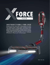 X FORCE FLEX RH98, TY98, EO98 Handstick Cordless Vacuum Cleaner Používateľská príručka