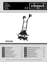Scheppach MTE380 Používateľská príručka