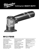 Milwaukee M12 FDSS Používateľská príručka