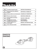 Makita GA037G Používateľská príručka