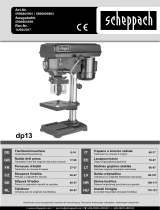 Scheppach dp13 Používateľská príručka