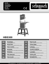 Scheppach HBS300 Používateľská príručka