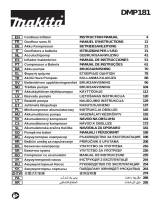 Makita DMP181 Používateľská príručka