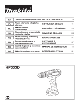 Makita HP333D Používateľská príručka