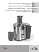 eta 0032 90000 Fresher Electric Centrifugal Juicer Používateľská príručka