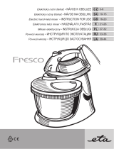 eta Fresco 1047 90010 Používateľská príručka