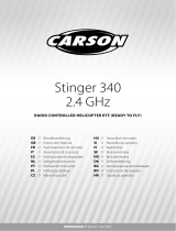 Carson Stinger 340 2.4 GHz Radio Controlled Helicopter RTF Používateľská príručka