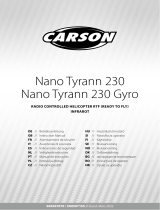 Carson Nano Tyrann 230 Používateľská príručka