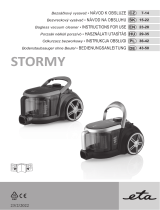 eta 051790000 Stormy Bagless Vacuum Cleaner Používateľská príručka