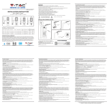 V TAC V-TAC VT-154ST 150W LED Street Light Chip Používateľská príručka