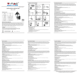 V TAC V-TAC VT-761 Wall Lamp Používateľská príručka