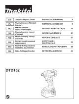 Makita DTD152 Používateľská príručka