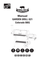 G21 Colorado BBQ Garden Grill Používateľská príručka