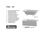 RAVAK City 180 Používateľská príručka