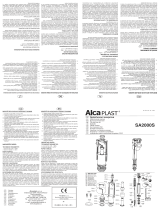 Alcaplast SA2000S Používateľská príručka