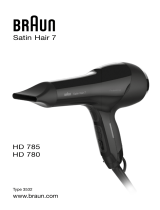 Braun HD 785 Používateľská príručka