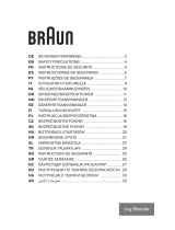 Braun JB9040 Používateľská príručka