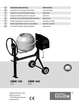 Güde GBM 130 Používateľská príručka