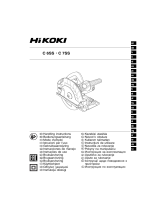 Hikoki C 6SS Brushless Circular Saw Používateľská príručka