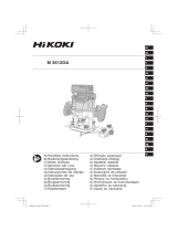 Hikoki M3612DA 36V Cordless Multi-Volt Brushless Router Používateľská príručka