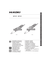 Hikoki GP 3V Direct Sander Používateľská príručka