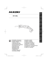 Hikoki CR10DL Cordless Electric Reciprocating Saw Používateľská príručka