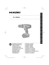 Hikoki DV18DGAL 18v Cordless Combi Drill Používateľská príručka